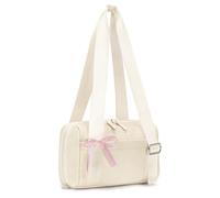 ANKICK Mini Bolsa de Gimnasio pequeña para Mujer, Bolsa de Entrenamiento, Ligera, para Fin de Semana, Viajes, Deportes, Yoga, Fitness, Beige, Deportivo