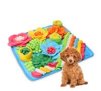 Ankilo Alfombra para olfatear para Perros, Alfombra de Comida, Alfombra de Entrenamiento Lavable, Juguete Interactivo para Perros, Alfombra de Juego para Perros pequeños, 39 x 39 cm