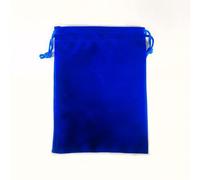 Ankirol 50 bolsas de terciopelo con cordón, color azul real, bolsas de regalo para joyas, paquete de recuerdos (4.7 x 6 pulgadas)