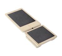 Ankle Foot Strengthener Exerciser - Wooden Foot Strengthener Trainer, Easy To Carry Corrector, Anti Slip Wobble Board For Sprained Ankle, Stability Exercises, Balance Training