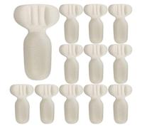 Ankle Relief Insoles Protector, 13.3x9cm, 6 Pairs Back Heel Cushion Pads, Cotton Material, Friction Prevention, Foot Comfort, Shoe Insert, Blister Shield