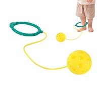 Ankle Skip Ball - Jump Wheel Swing | Kids Skip Ball with Outdoor Games for Youth Girls Indoor School Garden Yard Camping Travel Birthday Fitness Fun Sports Toy for Active Play Exciting Entertainment