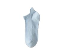 Ankle Socks Thin Cotton Socks Women's Thin Athletic Running Low Cut No Show Socks With Heel Tab Calcetines con Calefacción Mujer (Azul, Talla única)