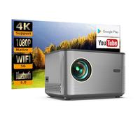 ANKOUJA Proyector 4k Soporta, 5G WiFi Proyector Portatil 1080P Nativo Full HD Cine en Casa HDMI para iOS Android Smartphone, Fire TV Stick, PS5, Xbox, PC
