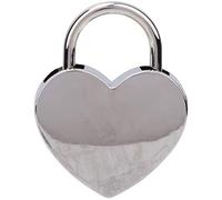 ANKROYU 1 Juego De Candado En Forma De Corazón, Candado Antiguo De Bronce, Candado Decorativo De Metal Clásico, Candado Vintage De Metal, Suministros Para Manualidades Domésticas Con Llave(A)