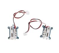 ANKROYU 1 par de engranajes de dirección lineal 1,5 g mini servo digital ultraligero de alto rendimiento para robot de helicóptero de avión RC 3,7 V a 6,0 V servomotor ligero con