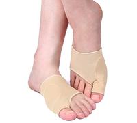 ANKROYU 1 par de vendaje separadores de dedos del pie con férula Hallux Valgus, vendaje corrector de Hallux Valgus con cinturón antideslizante, alivio del dolor del dedo del pie en martillo hombres