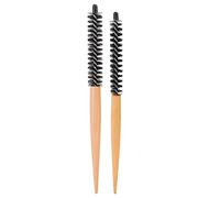 ANKROYU 1 Uds Cepillo De Nailon De Pelo Redondo Pequeño Mini Cepillo De Madera Redondo, Accesorio De Herramienta De Peinado Para Crear Volumen(16# roller comb)