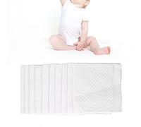 ANKROYU 10 almohadillas para cambiar pañales desechables para bebés, almohadillas para pañales desechables para bebés, almohadillas para orina no tejidas impermeables para recién nacidos, almohadilla