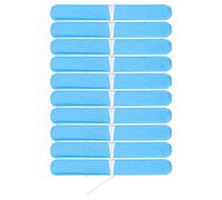 ANKROYU 10 pompones de papel con forma de bola de flores, plegables, redondos, hechos a mano, decoraciones para fiestas de boda, manualidades, bolas de flores, suministros para fie (Azul)