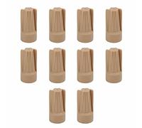 ANKROYU 10 tapas de conector de cable IP68 para exteriores, tapas de tuercas de cables eléctricos para iluminación de paisaje, riego de jardín, plástico ABS con grasa de sellado