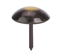 ANKROYU 100 Clavos para tapicería, pasadores de Tachuelas de tapicería engrosados de Cabeza Redonda Retro, pasadores de Empuje Antiguos, chinchetas Decorativas para Muebles para (16 * 20mm)