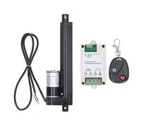 ANKROYU 1000 N empuje 150 mm de carrera IP65 resistencia al agua, actuador eléctrico, actuador lineal de aleación de aluminio de bajo ruido Interruptor de límite incorporado, equip (Actuador con