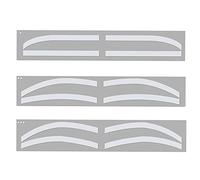 ANKROYU 12 Pares De Pegatinas Para Dar Forma A Las Cejas, Pegatinas Auxiliares Para Tatuajes De Cejas, Pegatinas Adhesivas Desechables De Silicona de Cejas, Plantilla de Cejas Autoadhesiva