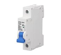 ANKROYU 1P AC230 400V Mini disyuntor 6kA Capacidad de ruptura Interruptor de aire Protección contra sobrecarga Pequeño disyuntor eléctrico para uso industrial doméstico