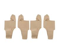 ANKROYU 2 Pares De Corrector De Hallux Valgus De Alta Elasticidad, Separador De Dedo Gordo Del Pie, Protección De Pie De Esguince De Juanete Para El Cuidado De Los Pies(L（40-45）)