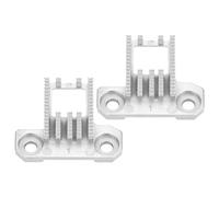 ANKROYU 2 piezas de repuesto resistentes para SINGER 4423 5532 44s Accesorios para máquinas de coser de hierro duraderos Perros de alimentación para máquinas de coser de metal de p