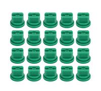 ANKROYU 20 piezas de alta presión plana abanico plástico rociador agrícola sprayer set de boquilla para drones de protección de plantas y equipos de agricultura (Verde)