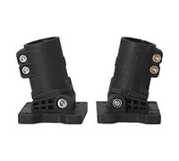ANKROYU 2pcs Varilla de pulverización Plegable de dron Parte de Base Fija Negra Negro 20 mm de Nylon de Aluminio Conector Spray dron
