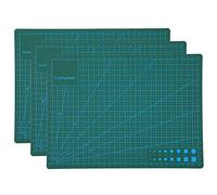 ANKROYU 3 alfombrillas de corte A4, tabla de cortar artesanal antideslizante autocurativa de primera calidad para artistas, estudiantes, uso en oficina, material de PVC de 8,7x11,8