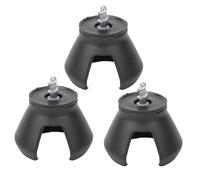 ANKROYU 3 uds Herramienta para Recoger Pelotas de Golf Dispositivo recuperador Manual de Garra con Ventosa de 3 Puntas Premium para golfistas plástico como se Muestra 5x4cm solució