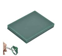 ANKROYU 5 Piezas Cera Para Tallar Joyas Rodajas De 2 Mm, Cera Para Esculpir Verde, Accesorios De Producción De Escultura Para Escultura De Modelado, Cera De Modelado De Joyería Para Reparador De Joyas