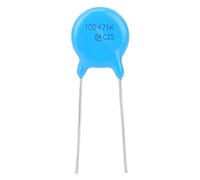 ANKROYU 50 varistores 10D471K protección de Alto Voltaje 470 V varistores de óxido metálico para protección de circuitos componentes electrónicos 10 mm de diámetro