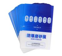 ANKROYU 50PCS Protector de pantalla de película esmerilada Película protectora de pantalla de teléfono flexible a prueba de explosiones No blanco Apto para máquina cortadora Materi