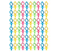 ANKROYU 60pcs clips de bobina de silicona soportes anti -caída para el carrete de hilo de coser bordado bordado bobinas fijando abrazaderas accesorios de almacenamiento reutilizabl
