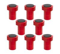 ANKROYU 8 Uds. Abrazaderas antideslizantes para banco de trabajo de aleación de aluminio para perros, para fresado de carpintería, corte, 3/4 pulgadas, 19mm, accesorios para banco