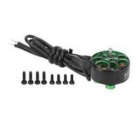 ANKROYU A1204 5200KV Motor sin escobillas Motor Outrunner RC de alto rendimiento Fuerza de empuje fuerte Ligero Durable para FPV Racing Drone Negro Verde 15.7x10.8mm 1Pc