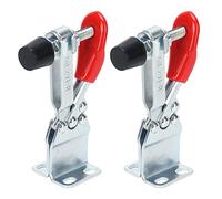 ANKROYU Abrazadera de palanca Abrazadera horizontal de liberación rápida Herramienta manual resistente para instalación de equipos de decoración del hogar Hierro Plástico 4.3 pulga