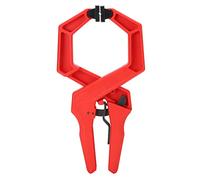 ANKROYU Abrazadera de resorte de trinquete de liberación rápida Plástico de ingeniería Mango de abrazadera C Accesorio de carpintería para superficies irregulares Herramienta livia (4 pulgadas)