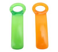 ANKROYU Abridor de llaves de tarro duradero, fácil agarre, herramienta de cocina multifuncional para ahorro de mano de obra para personas mayores, Material ABS, 2 uds.