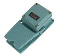 ANKROYU AC 250v 3a 1no 1nc Interruptor De Pie, Tfs-402 Interruptor De Pie Momentáneo De Aluminio Antideslizante, 300,000 Ciclos Eléctricos