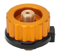 ANKROYU Adaptador de Estufa de Campamento Tipo Dividido Tipo Automático de butano Cilindro Converter para Senderismo al Aire Libre Hecho de aleación de Aluminio c