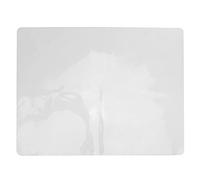 ANKROYU Alfombrilla grande de silicona para manualidades, superficie de trabajo antiadherente resistente al calor para hacer joyas, proyectos de arte, pintura, hornear, transparent