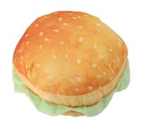 ANKROYU Almohada de Hamburguesas Collosa de Hamburguesa de Queso Suave Soft Cushion Convertible Multi -Propósito Sofá Cojín del Piso para la Oficina de la Oficina del Dormitorio Algodón