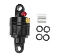 ANKROYU Amortiguador trasero para bicicleta Suspensión neumática ajustable de aleación de aluminio de 100 mm con buje DU para bicicletas de montaña y bicicletas plegables Amortigua