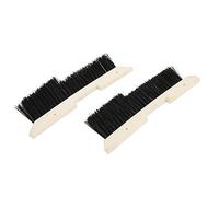 ANKROYU Apertura de pestillo de la máquina de tejer cepillo de accesorios de reemplazo duradero para la máquina de tejer sk155 plástica cabello de nylon de plástico 9.5 cm 1 par