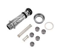 ANKROYU Balanceador de Carrete de Pesca Dispositivo de Equilibrio de Rueda de Pesca anticolisión Ajustable con Pesas Resortes Anillos Juntas para Dawa Aleación de Aluminio Dorado r (Plata Negro)