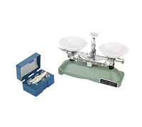 ANKROYU Balanza Con Pesas, Balanza Bandeja De Pesas Kit, Balanza Mecánica De Paletas 200 G/0,2 G Con Pesas Y Pinzas Herramientas De Enseñanza De Laboratorio De Física Y Química Portátiles Sensibles