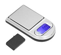 ANKROYU Báscula digital de bolsillo 200 g 0,01 g Báscula de gramos de joyería de precisión con pantalla LCD Conversión de 4 unidades Mini báscula de alimentos para cocina Joyería C