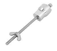 ANKROYU Bicycle Hub Removal Tool, Aluminum Alloy Slotted Socket Wrench, Antirust Hardware with Pole Sleeve Quick Release Maintenance for Mountain Road Bike Pedal Extraction