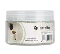 ANKROYU Bolas De Vidrio Transparente De 500 G, Cuentas De Gel De Sílice Indicadoras, Cuidado De Manos Y Uñas, Caja De Limpieza De Uñas Reutilizable, Cuentas De Arena