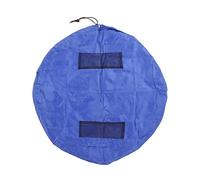 ANKROYU Bolsa de almacenamiento para alfombrilla de juguete, bolsa de almacenamiento de juguetes de poliéster, bolsa de almacenamiento con alfombrilla con cordón (Azul)