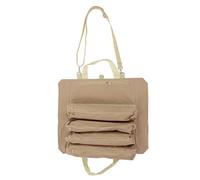 ANKROYU Bolsa de Herramienta de rodaje de Servicio Pesado Carril de Almacenamiento de Llave de Llave múltiple de Bolsillo Poldenizador de poliéster Impermeable a Prueba de Polvo pa (Negro) (Caqui)