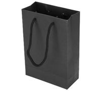 ANKROYU Bolsa de papel Bag Draw String Phathrafts Portable Herramientas de envasado de bolsos de para ropa Negro 10 piezas (negro)