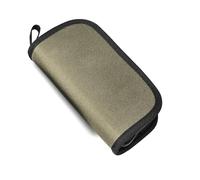 ANKROYU Bolsa organizadora de Aparejos de Pesca de EVA de Primera Calidad, Bolsa de Almacenamiento de señuelos de Pesca con Cremallera Suave para Pesca con Mosca, Cuchara giratoria (Metro)