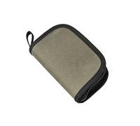 ANKROYU Bolsa organizadora de Aparejos de Pesca de EVA de Primera Calidad, Bolsa de Almacenamiento de señuelos de Pesca con Cremallera Suave para Pesca con Mosca, Cuchara giratoria (S)